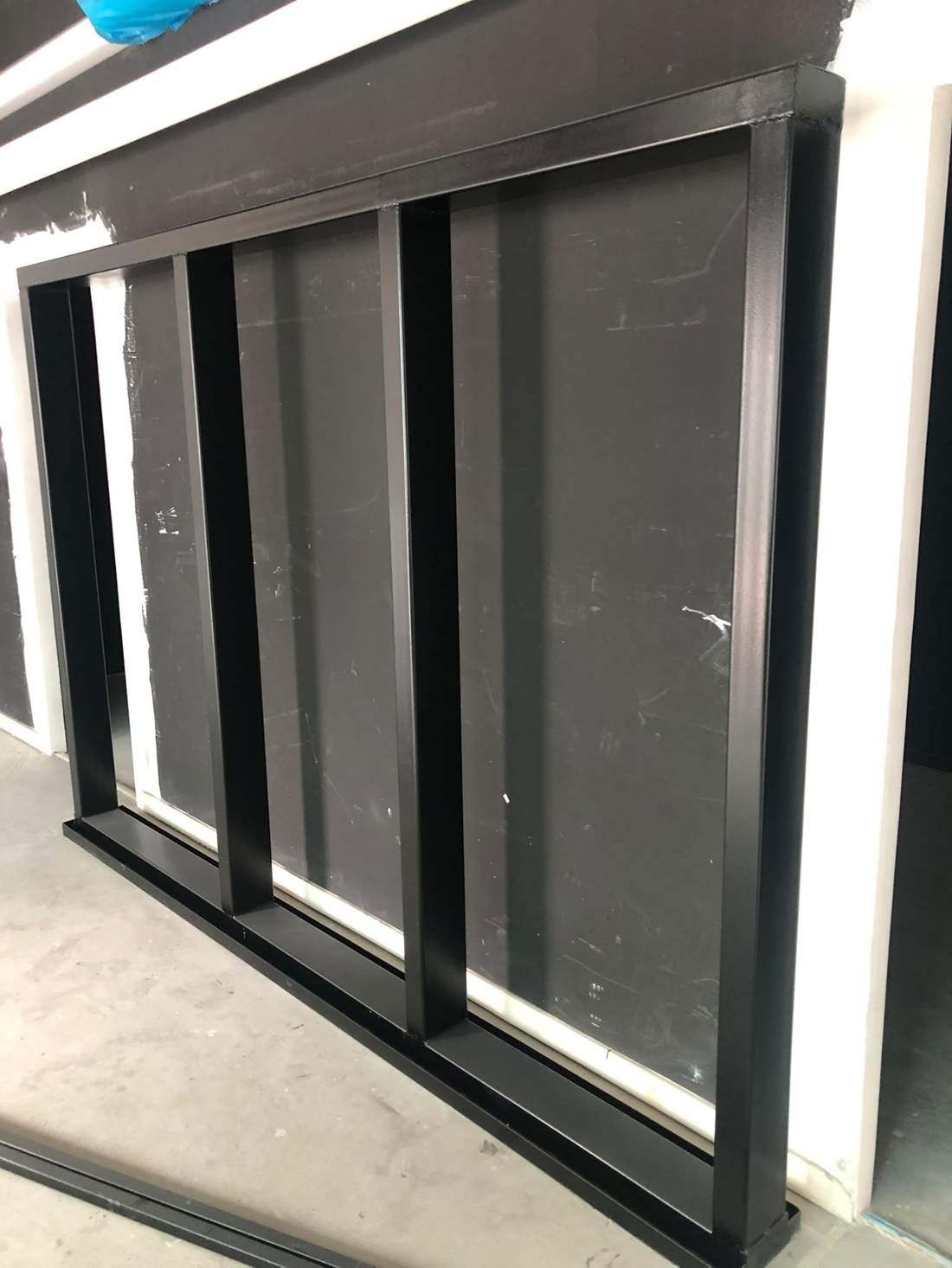 Custom steel fabrication joint detail